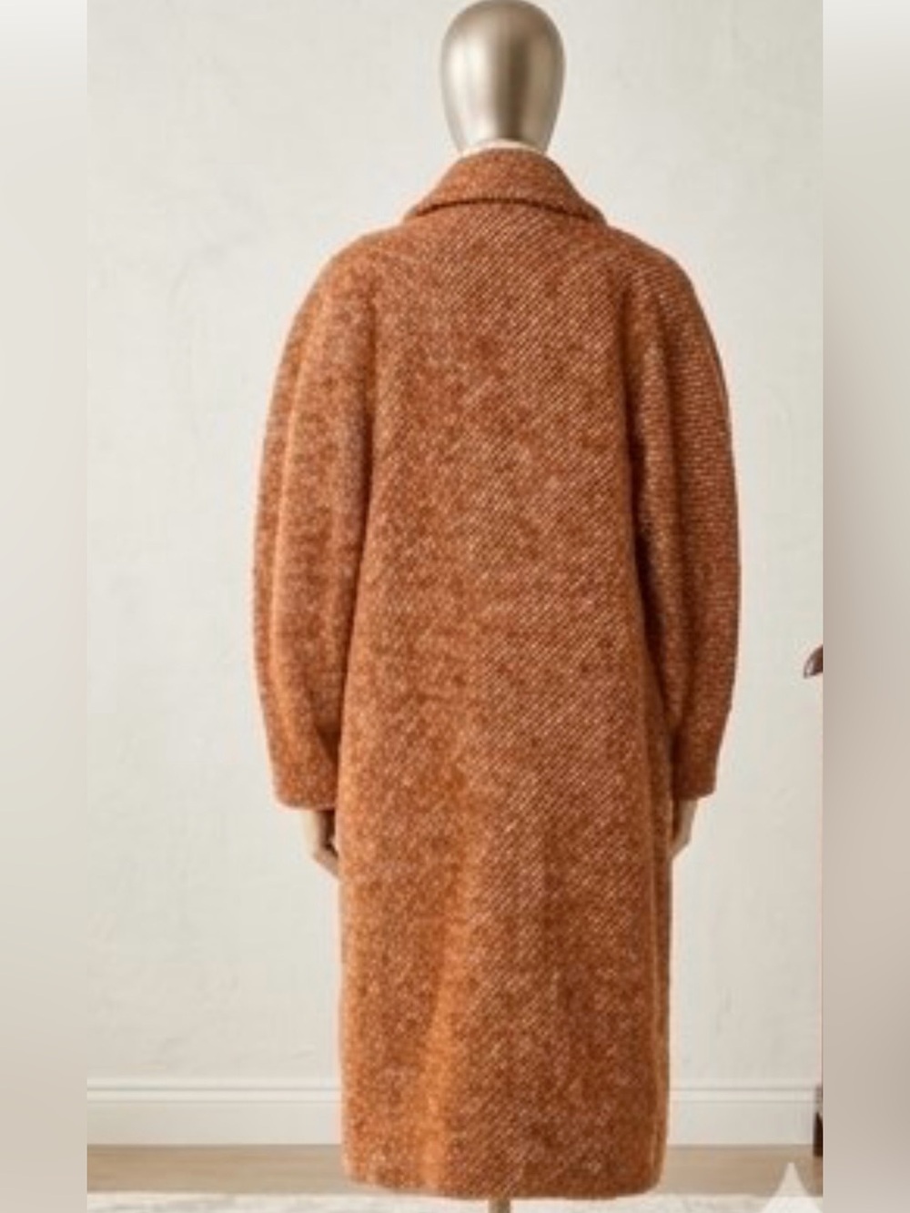 🍁ULLA JOHNSON Luxury Alpaca Wool Lana coat in Bronzite - RARE - Picture 12 of 13